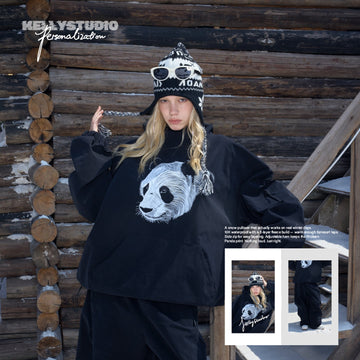 why do freestyle skiers wear baggy hoodie