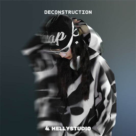 Y2K Liquid Metal Futurism Snow Suit