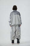 HELLYSTUDIO 3L Velvet Glitter Baggy Snowboard Pants - Unisex