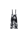 HELLYSTUDIO Printed Flower 3L Professional Ski Trousers Baggy —— Unisex
