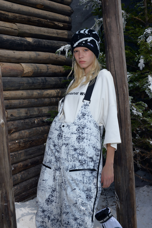 HELLYSTUDIO Lingering Fragrance Style 3L Ski Trousers Baggy —— Uisex