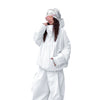 HELLYSTUDIO Professional White Baggy Snow Jacket 2.0 —— Unisex