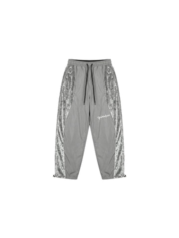 HELLYSTUDIO 3L Velvet Glitter Baggy Snowboard Pants - Unisex