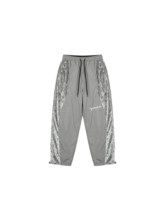 HELLYSTUDIO 3L Velvet Glitter Baggy Snowboard Pants - Unisex