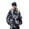 HELLYSTUDIO Printed Flower Professional Ski Shell Jacket - Unisex