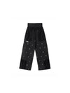 HELLYSTUDIO Starlit Sky Fleece-Lined Ski Trousers - Unisex Baggy Snow Pants