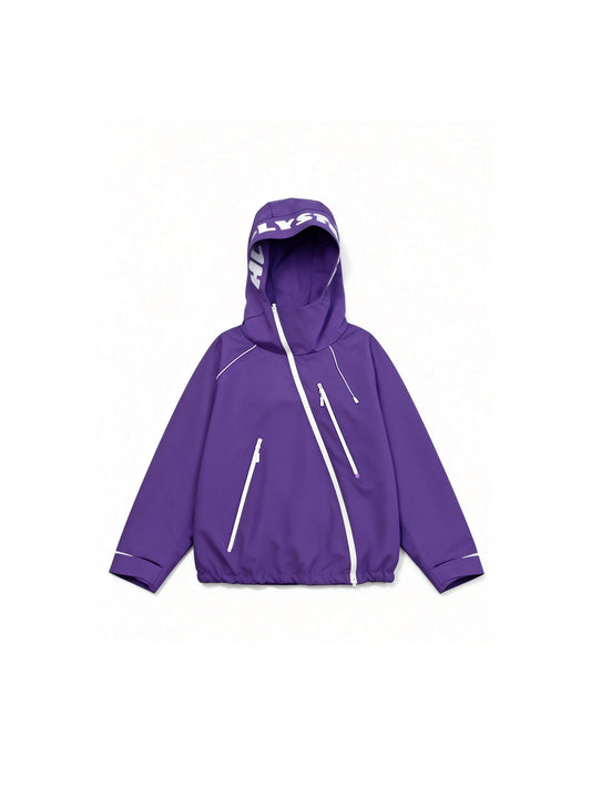 HELLYSTUDIO Diagonal Zip Pro 3L Baggy Snow Jacket