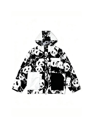 HELLYSTUDIO Panda Baggy Ski Jacket - Unisex