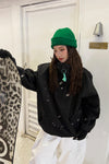 HELLYSTUDIO Leopard print Snowboard hoodie - Unisex