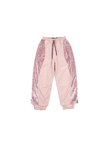 HELLYSTUDIO 3L Velvet Glitter Baggy Snowboard Pants  - Woman