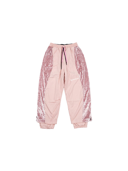 HELLYSTUDIO 3L Velvet Glitter Baggy Snowboard Pants  - Woman