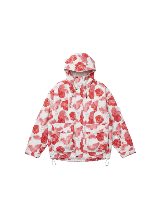 HELLYSTUDIO Safflower Style Ski Shell Jacket —— Uisex