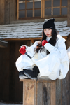 Hellystudio Leaf Pattern Waterproof Ski Jacket —— Unisex