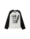 HELLYSTUDIO Cartoon Character Printing Design Ski sweater - Unisex