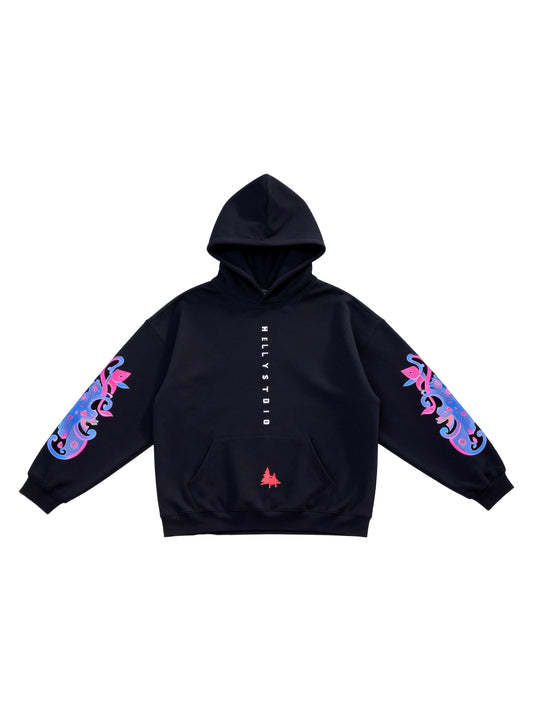 Hellystudio Dragon Pattern Pro Snow Pullover - Unisex