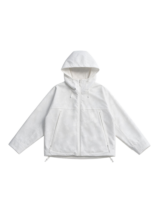 Hellystudio Leaf Pattern Waterproof Ski Jacket —— Unisex