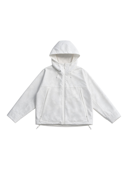 Hellystudio Leaf Pattern Waterproof Ski Jacket —— Unisex