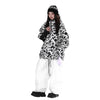 Hellystudio 3L Leopard Steeze Snow Hoodie Jacket -Unisex