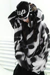 HELLYSTUDIO Y2K Metal Liquid Snow Jacket