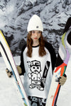 HELLYSTUDIO Cartoon Character Printing Design Ski sweater - Unisex